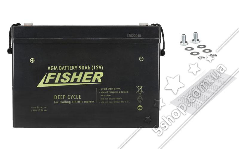 Цена Fisher 90ah agm,  тяговый АКБ Фишер глубокого разряда для .